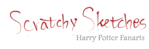 scratchy sketches, Harry Potter fanarts by wacca